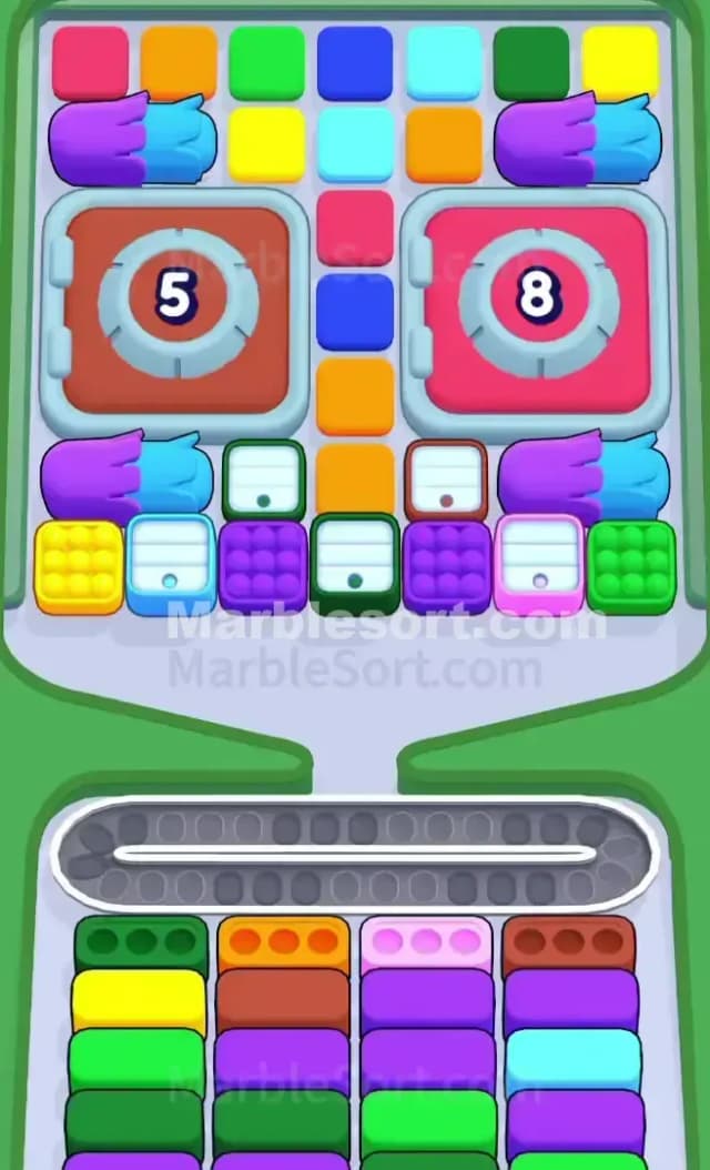 Marble Sort Level 646 Gameplay