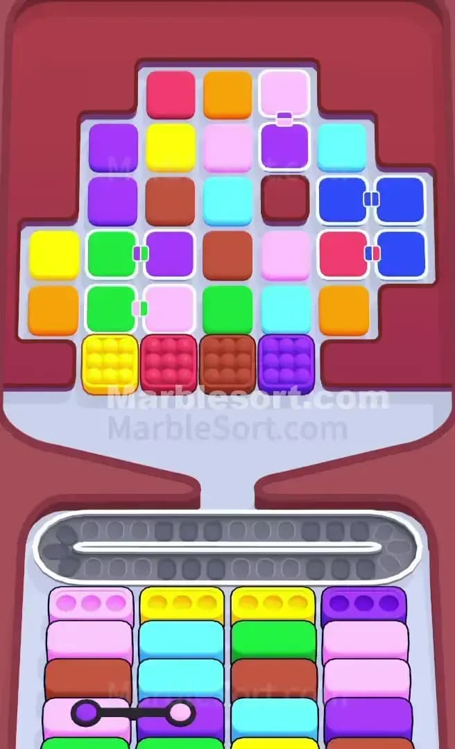 Marble Sort Level 305 Screenshot