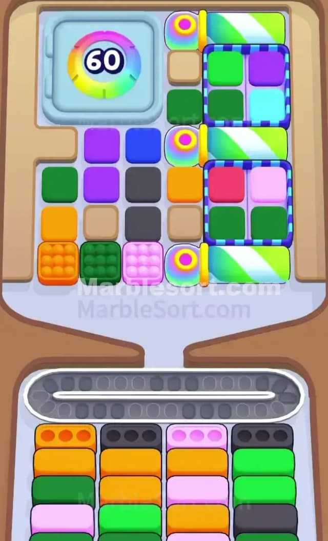 Marble Sort Level 438 Gameplay