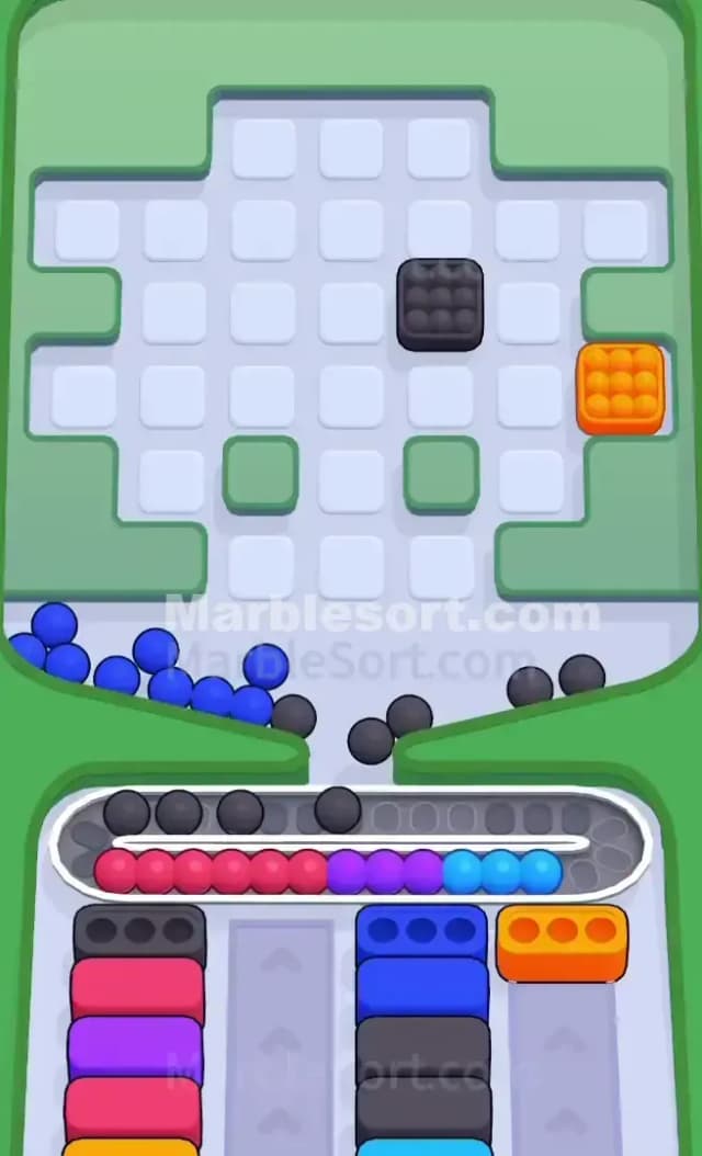 Marble Sort Level 263 Solution 3