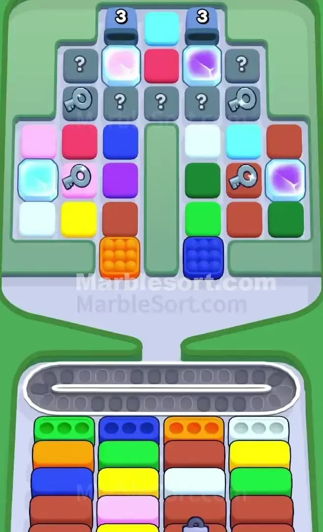 Marble Sort Level 408 Screenshot