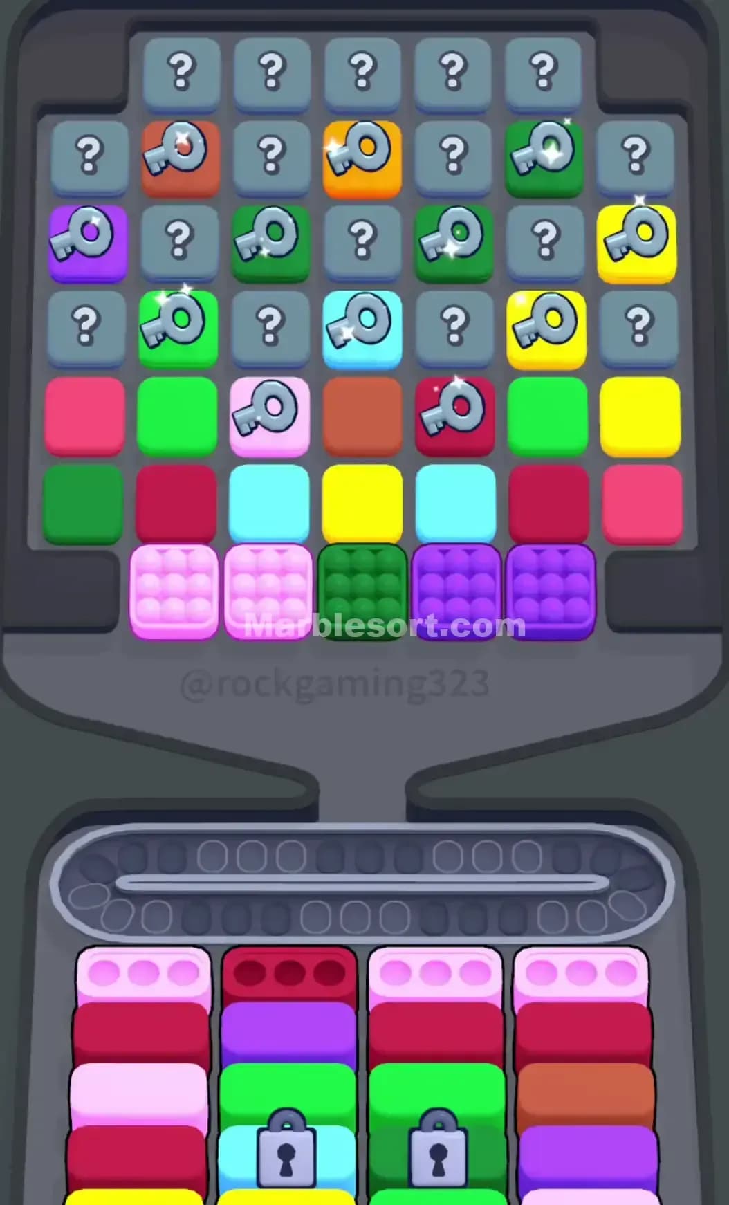 Marble Sort Level 154 Screenshot