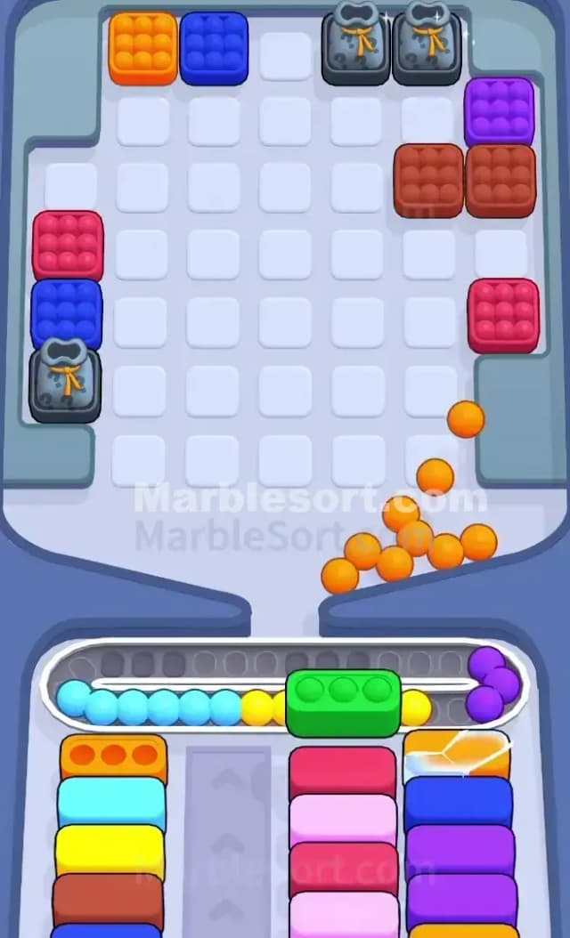 Marble Sort Level 386 Solution 2