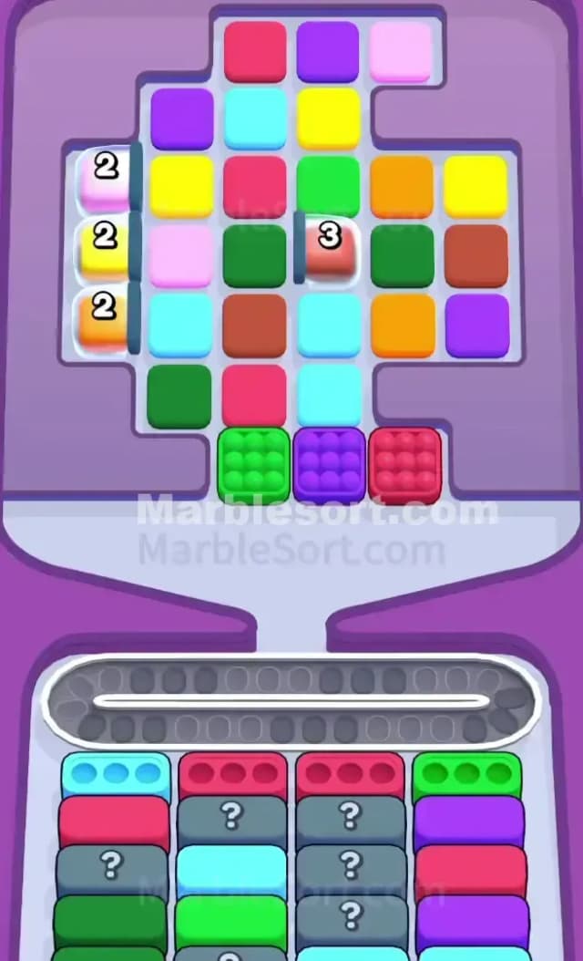 Marble Sort Level 555 Gameplay
