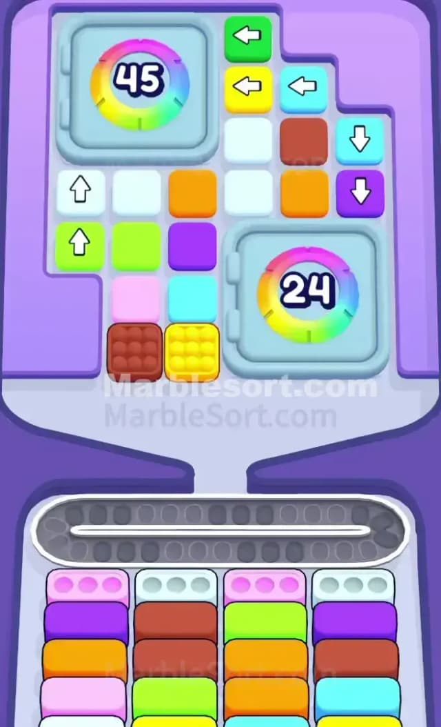 Marble Sort Level 451 Gameplay