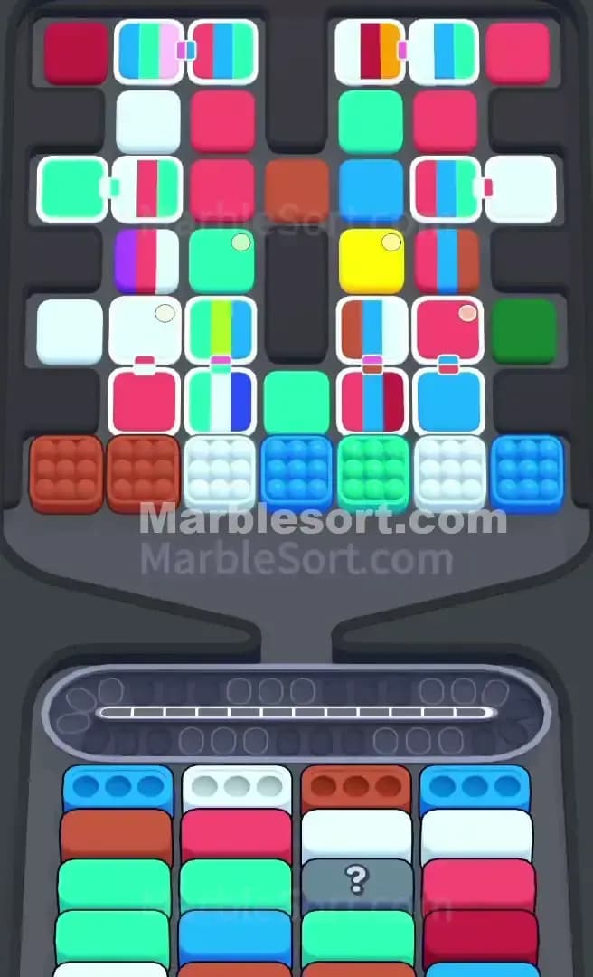 Marble Sort Level 477 Screenshot