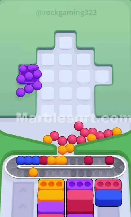 Marble Sort Level 102 Solution 3