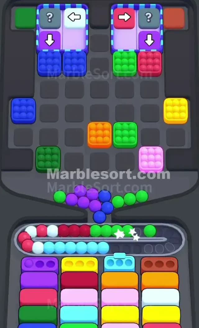 Marble Sort Level 674 Solution 1