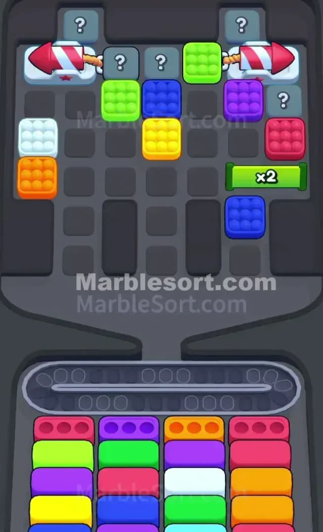 Marble Sort Level 714 Solution 1