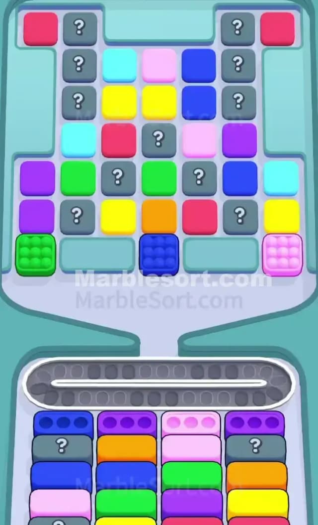 Marble Sort Level 425 Gameplay