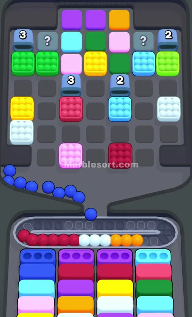 Marble Sort Level 70 Solution 1