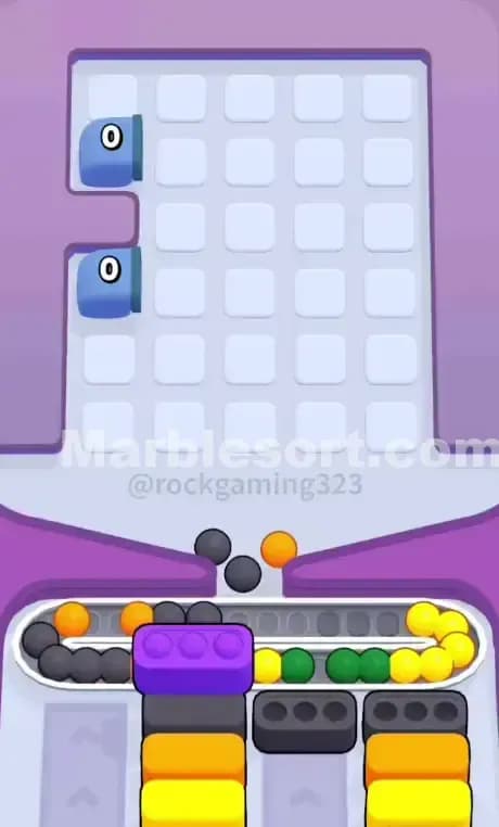 Marble Sort Level 172 Solution 3