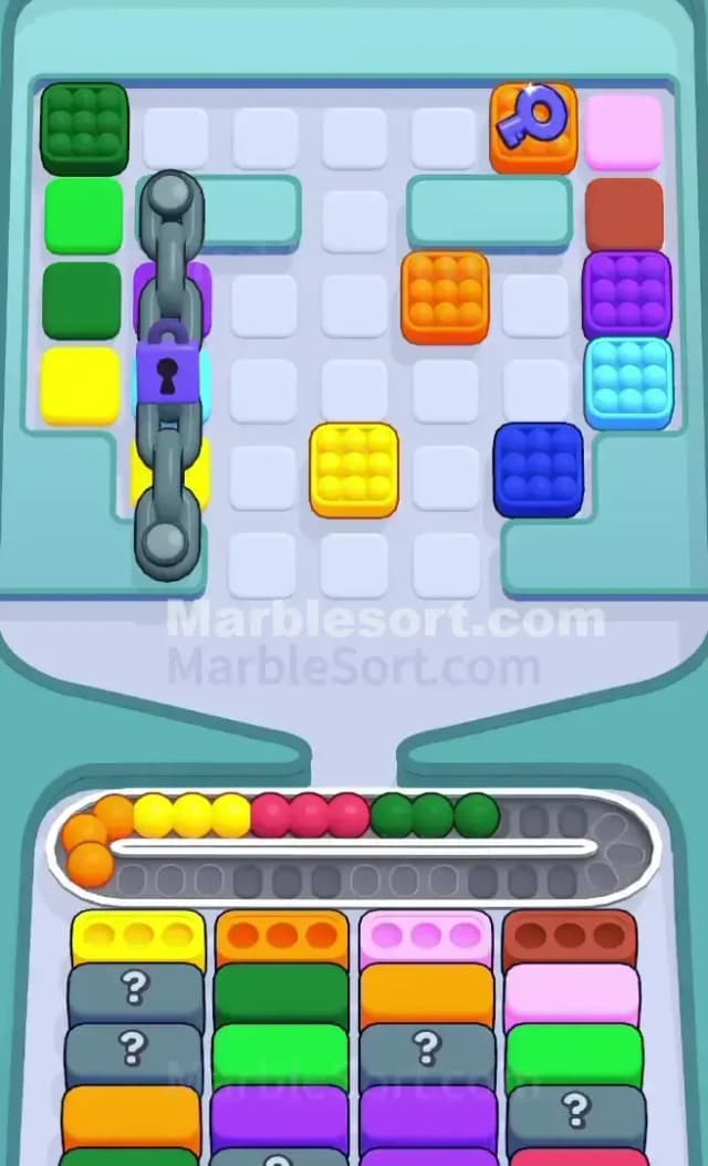 Marble Sort Level 651 Solution 2