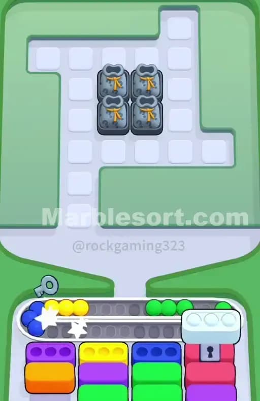 Marble Sort Level 341 Solution 3