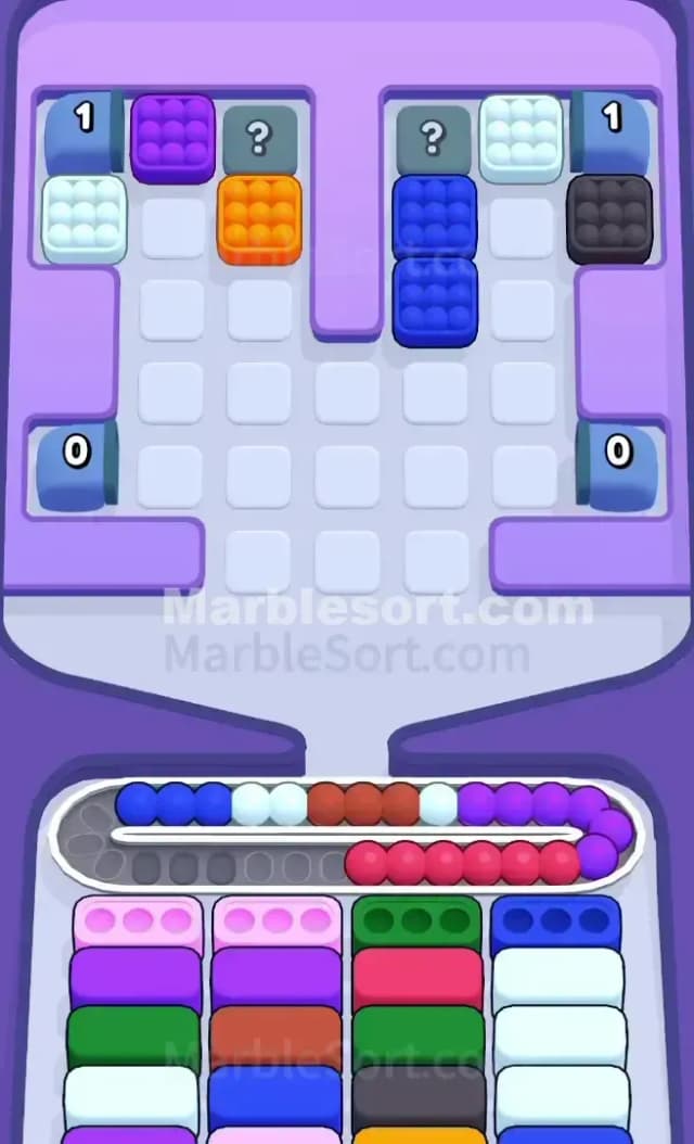 Marble Sort Level 442 Solution 2