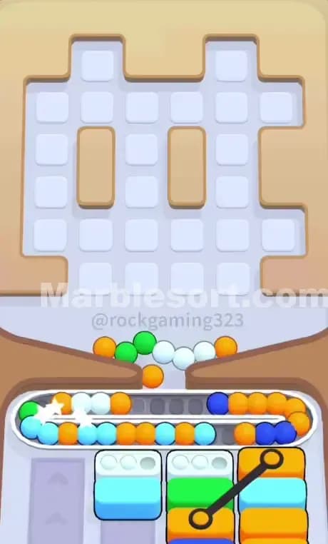 Marble Sort Level 131 Solution 3