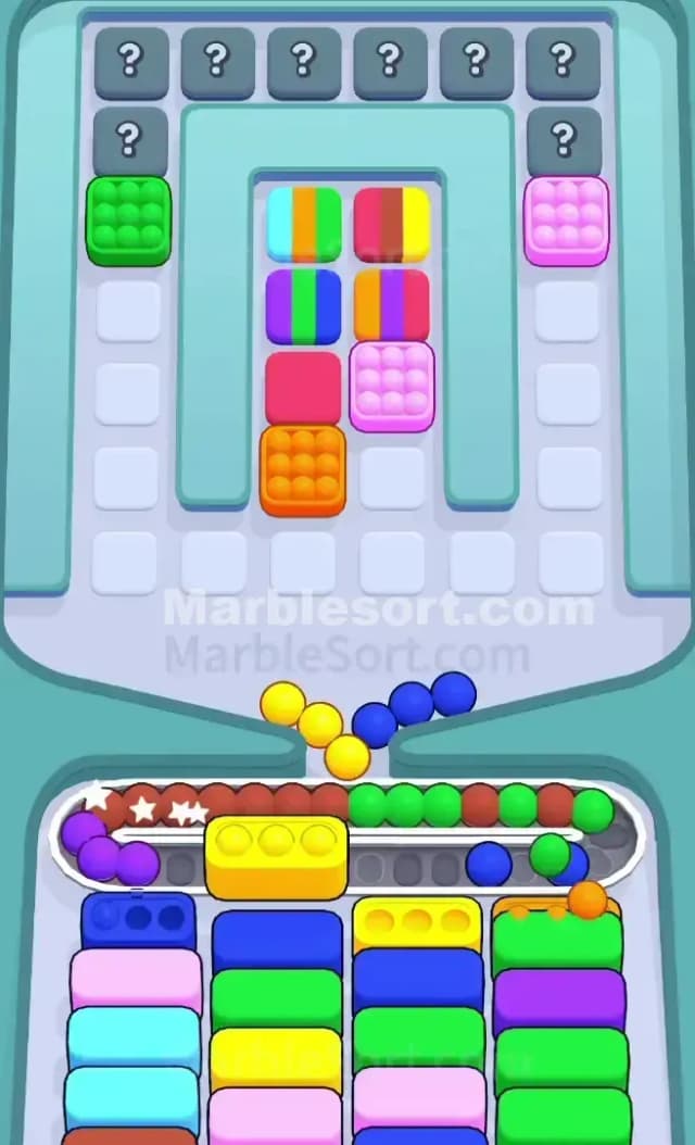 Marble Sort Level 655 Solution 1