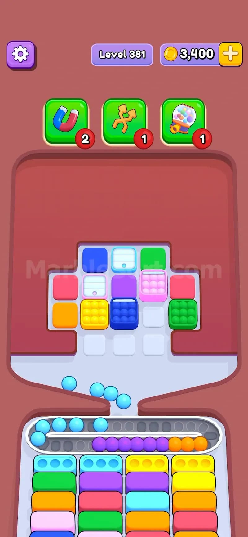 Marble Sort Swap Box