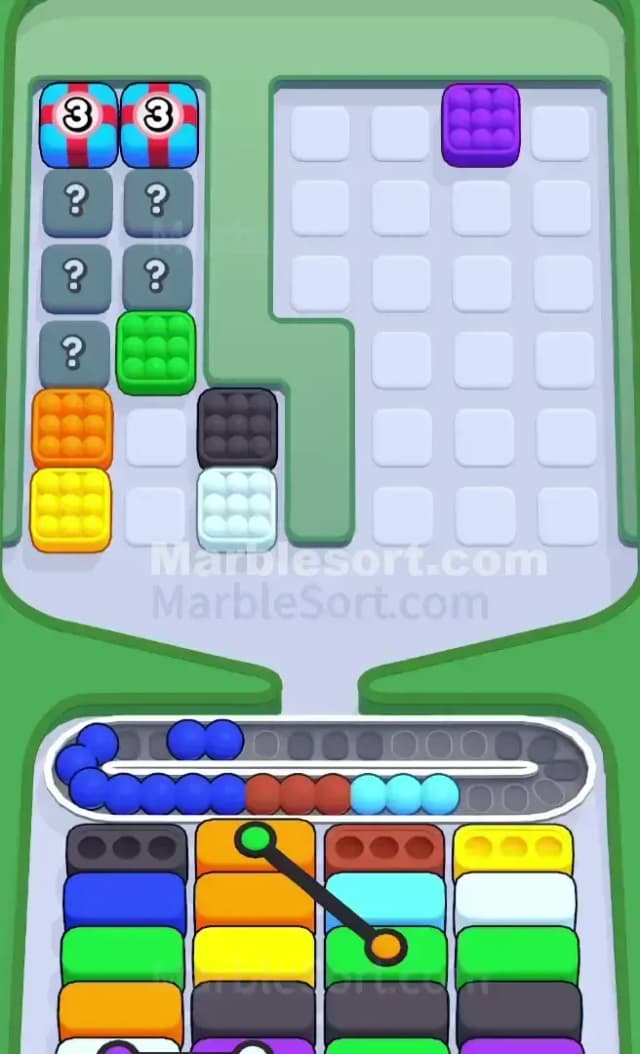 Marble Sort Level 338 Solution 2