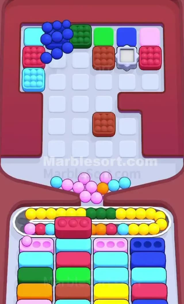 Marble Sort Level 616 Solution 2