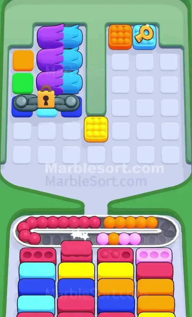 Marble Sort Level 641 Solution 2