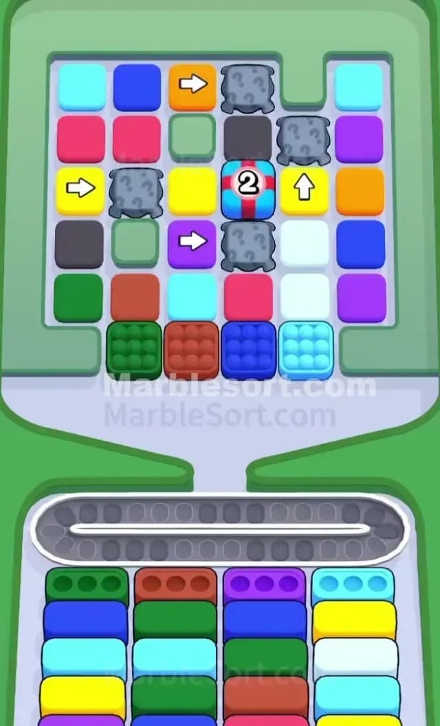 Marble Sort Level 416 Gameplay