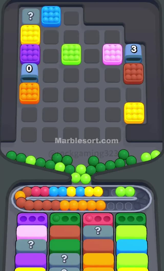 Marble Sort Level 134 Solution 2