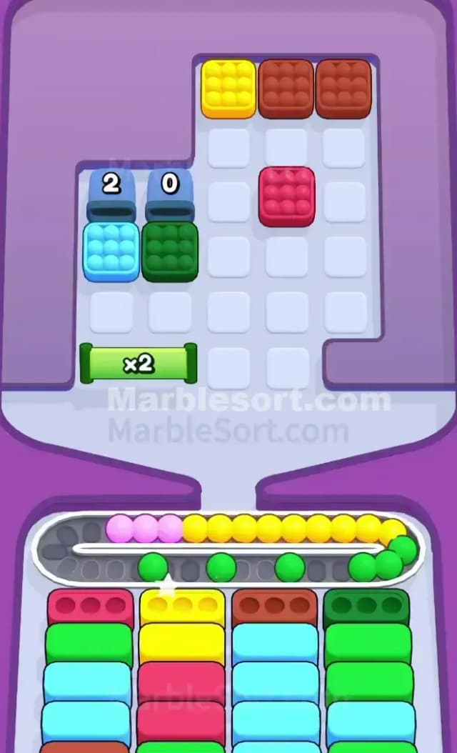 Marble Sort Level 326 Solution 2