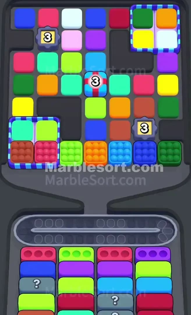 Marble Sort Level 357 Screenshot