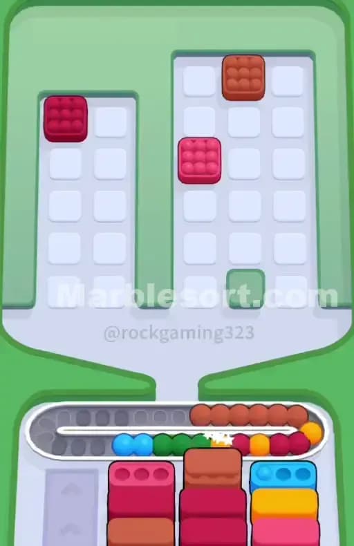 Marble Sort Level 255 Solution 3