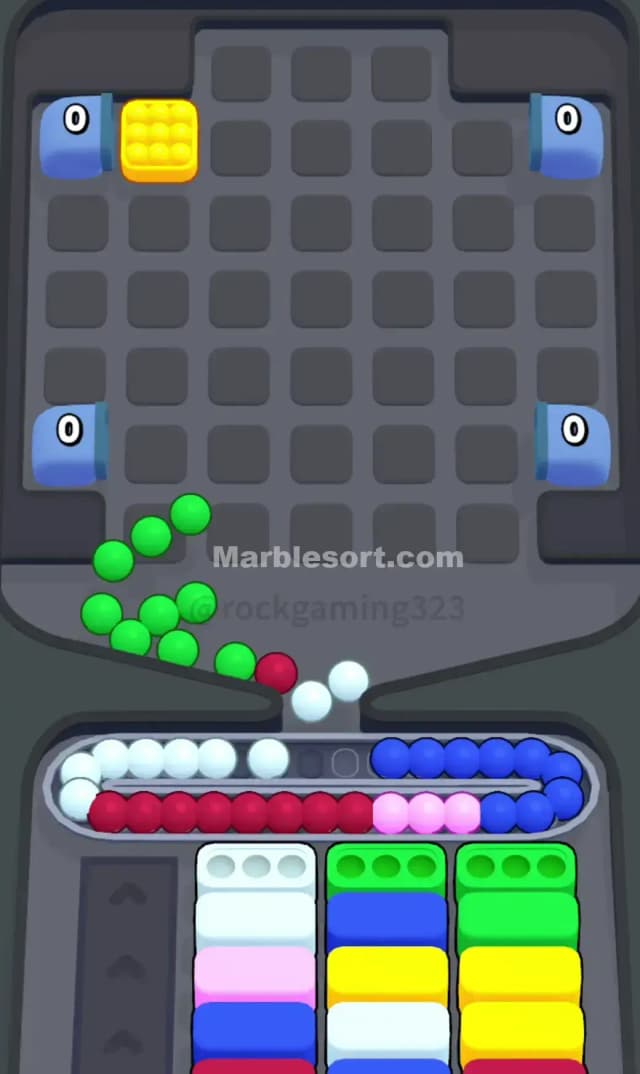 Marble Sort Level 304 Solution 3
