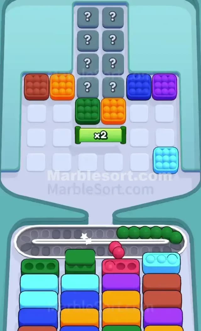 Marble Sort Level 505 Solution 1