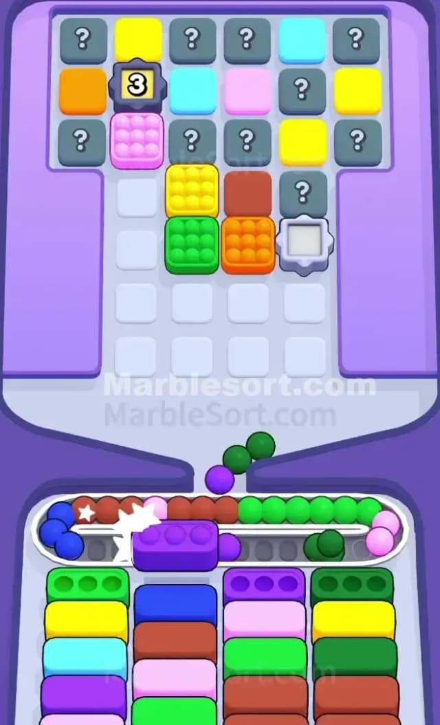 Marble Sort Level 448 Solution 1