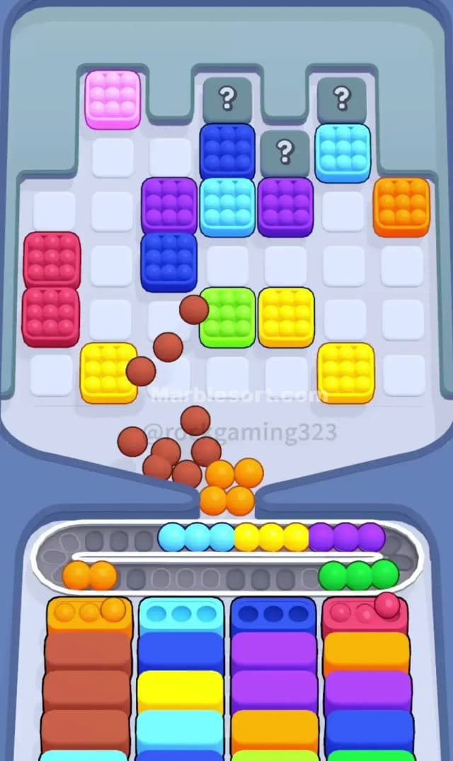 Marble Sort Level 319 Solution 2