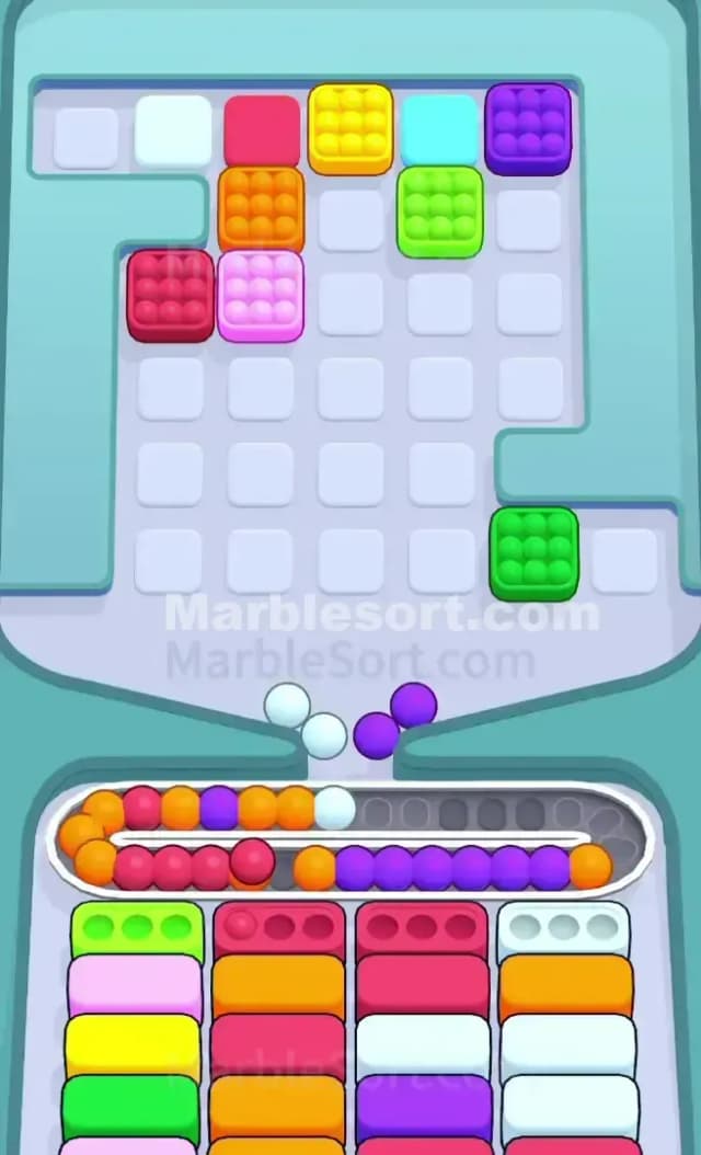 Marble Sort Level 729 Solution 2