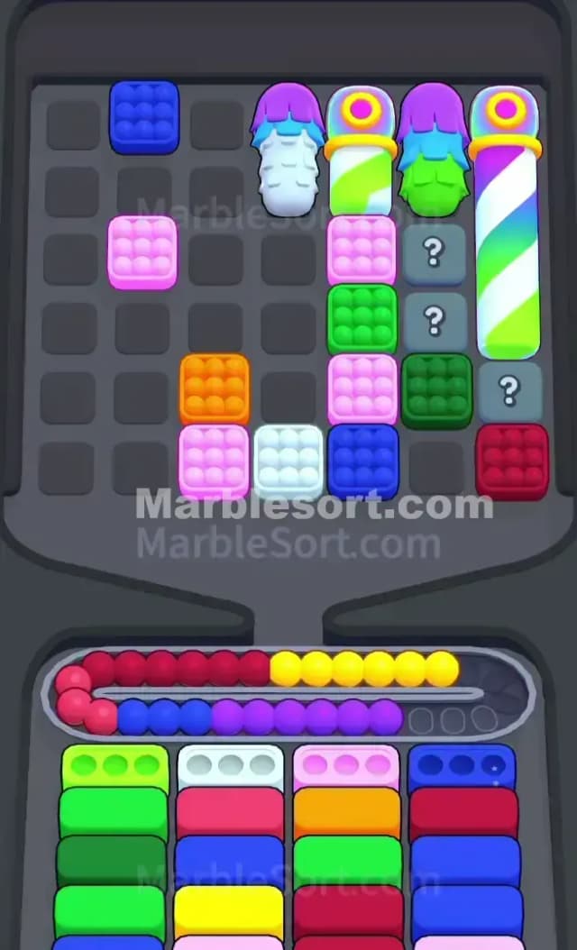 Marble Sort Level 507 Solution 1