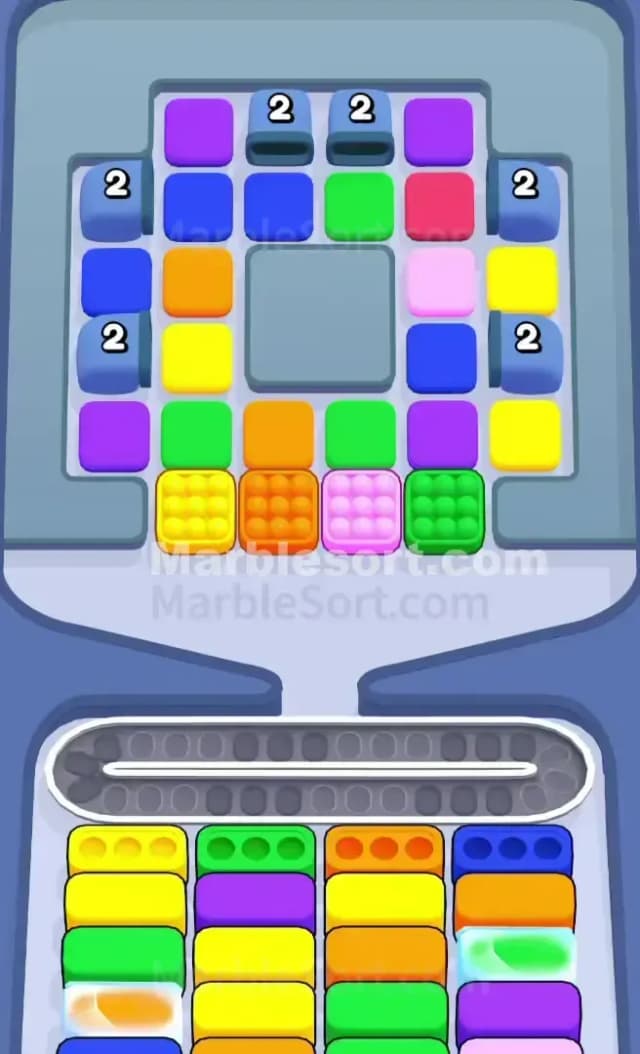 Marble Sort Level 311 Gameplay