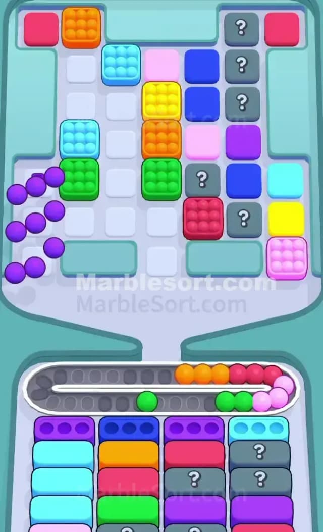 Marble Sort Level 425 Solution 1