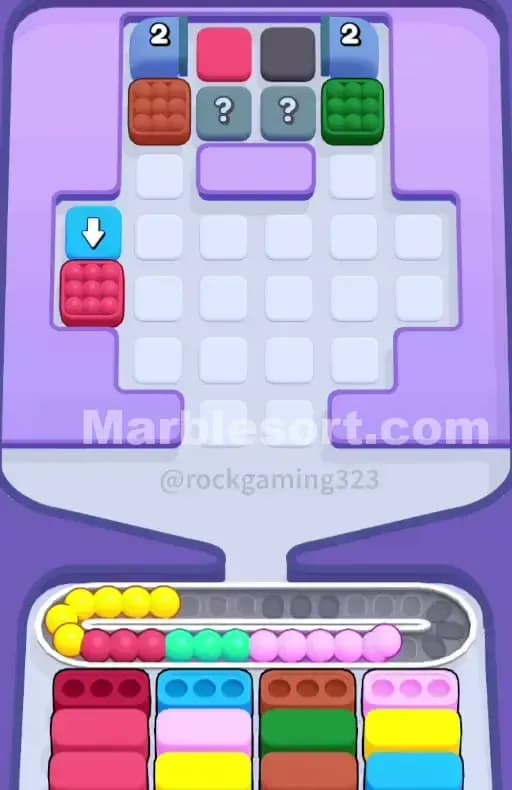 Marble Sort Level 216 Solution 2