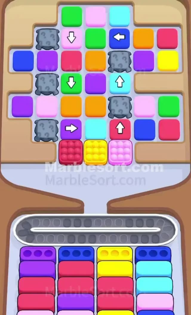 Marble Sort Level 435 Gameplay