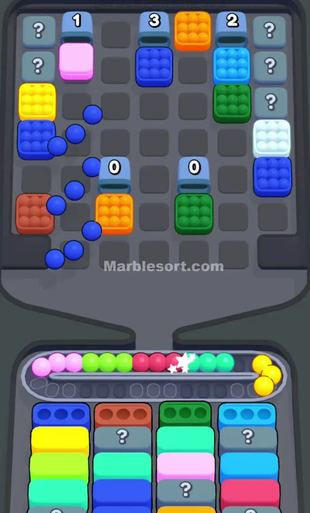 Marble Sort Level 90 Solution 2