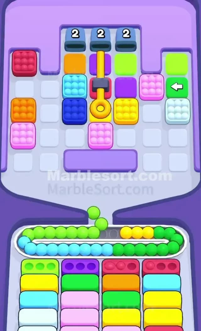 Marble Sort Level 289 Solution 1