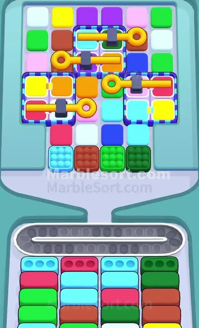 Marble Sort Level 268 Screenshot
