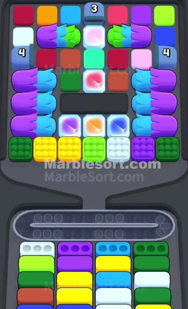 Marble Sort Level 660 Gameplay