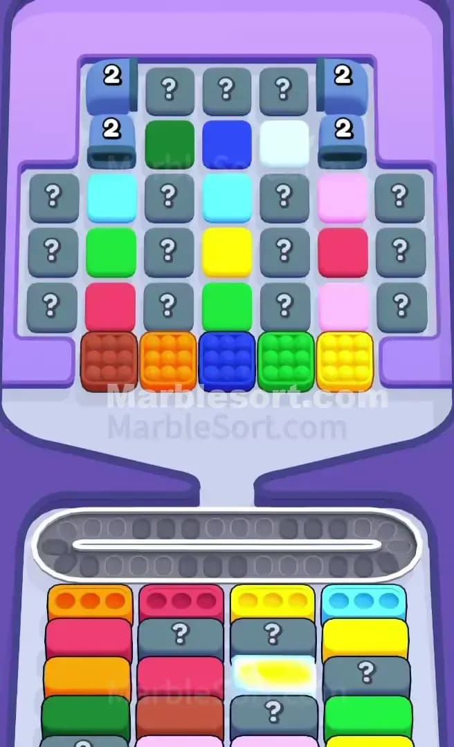 Marble Sort Level 443 Screenshot