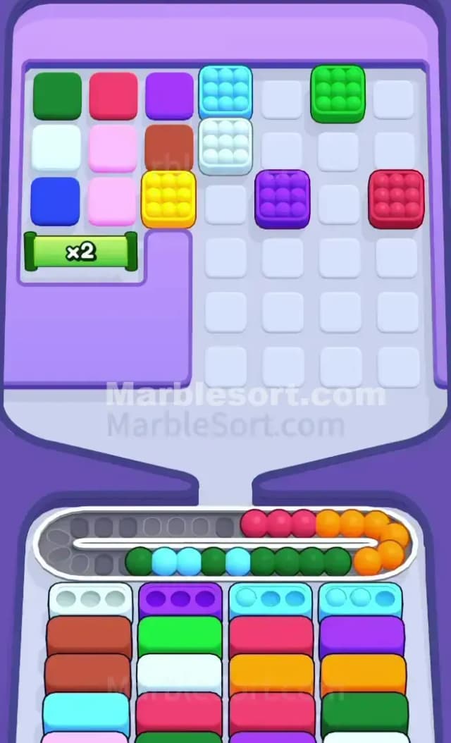 Marble Sort Level 295 Solution 2