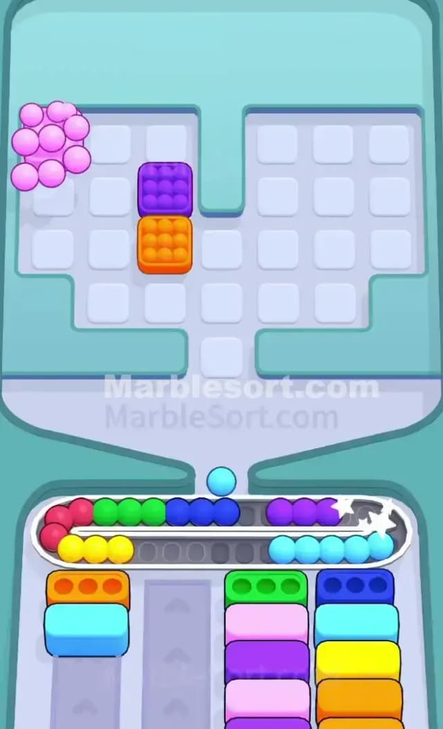 Marble Sort Level 423 Solution 3