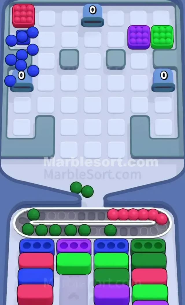 Marble Sort Level 549 Solution 3