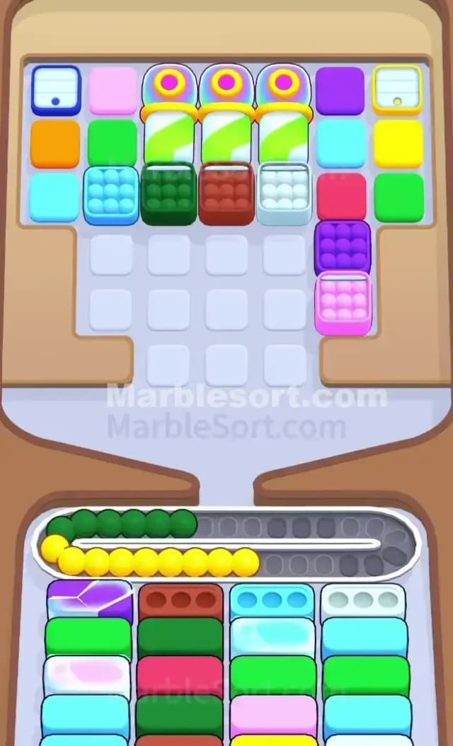 Marble Sort Level 436 Solution 1