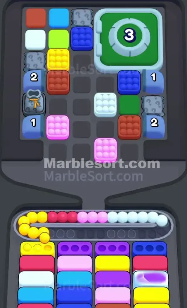 Marble Sort Level 450 Solution 1